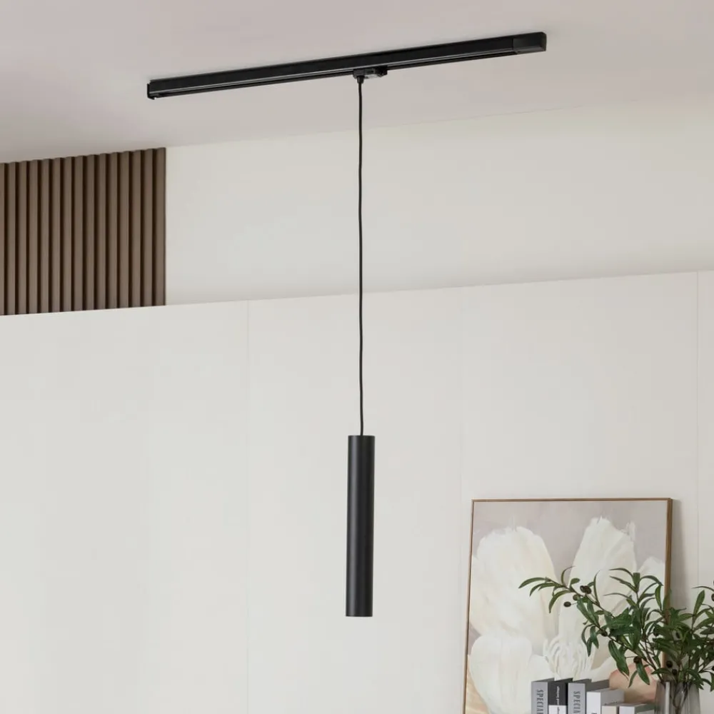 Arcchio Skinnesystem > Ejona track LED-pendel sort 6/40cm