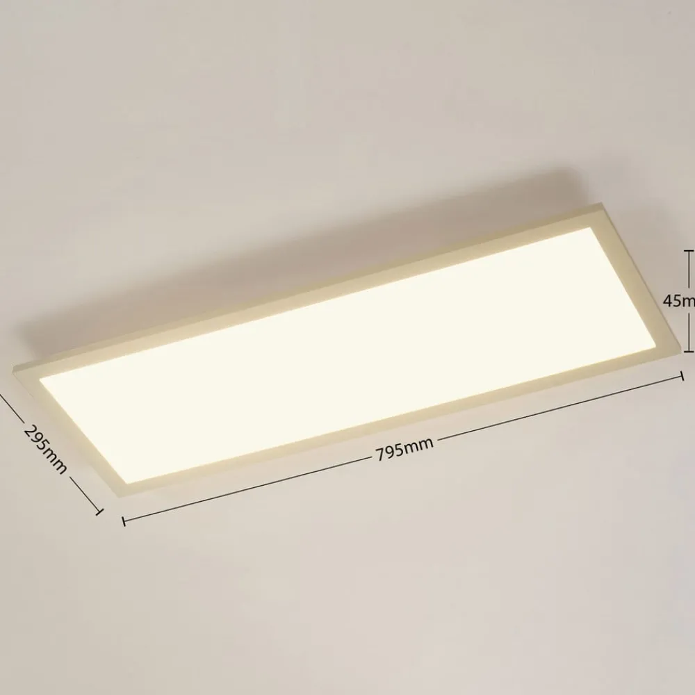 Arcchio Arbejdsrum/Kontor|Loftlamper > Enja LED-panel, 79,5 cm x 29,5 cm