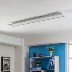 Arcchio Arbejdsrum/Kontor|Loftlamper > Enora LED-panel, 3500lm, hvid, metal, 119,5 cm