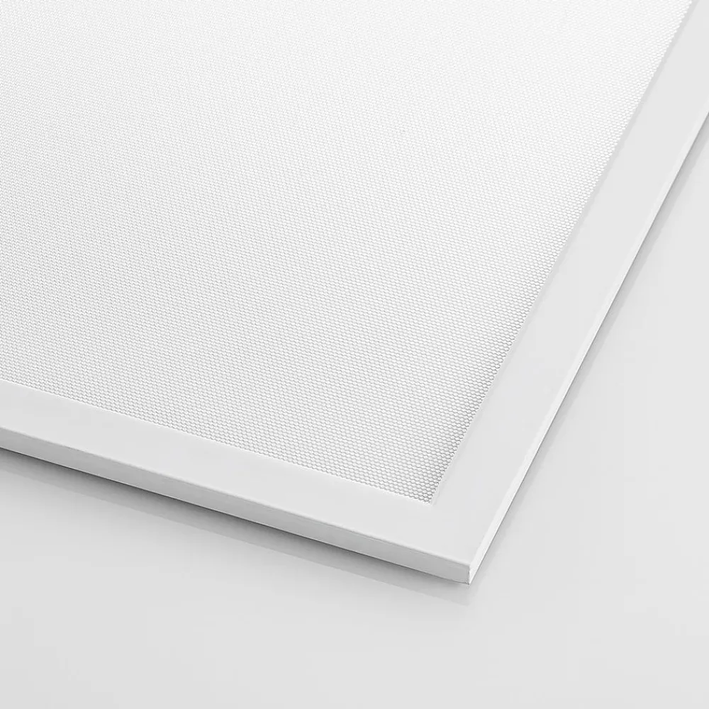 Arbejdsrum/Kontor|Indbygningsspots ^ Arcchio forsænket panel Vinas, 62 cm, hvid, aluminium, CCT