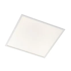 Arbejdsrum/Kontor|Indbygningsspots ^ Arcchio forsænket panel Vinas, 62 cm, hvid, aluminium, CCT