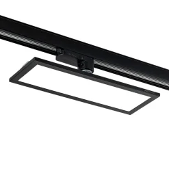Arcchio Skinnesystem > Hairis LED-panel, 30 cm, sort, 3000 K