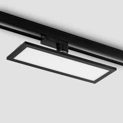 Arcchio Skinnesystem > Hairis LED-panel, 30 cm, sort, 3000 K