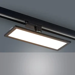 Arcchio Skinnesystem > Hairis LED-panel, 30 cm, sort, 3000 K