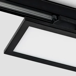 Arcchio Skinnesystem > Hairis LED-panel, 30 cm, sort, 3000 K