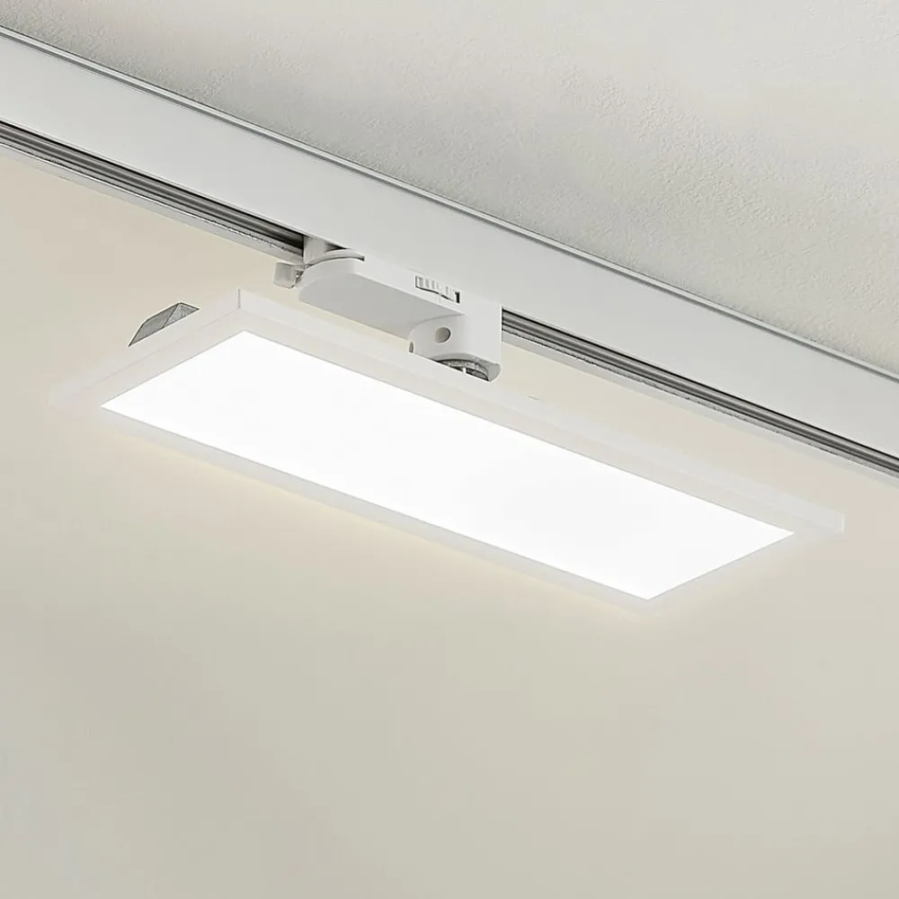 Arbejdsrum/Kontor|Skinnesystem ^ Arcchio Hairis LED-panel hvid 4000 K