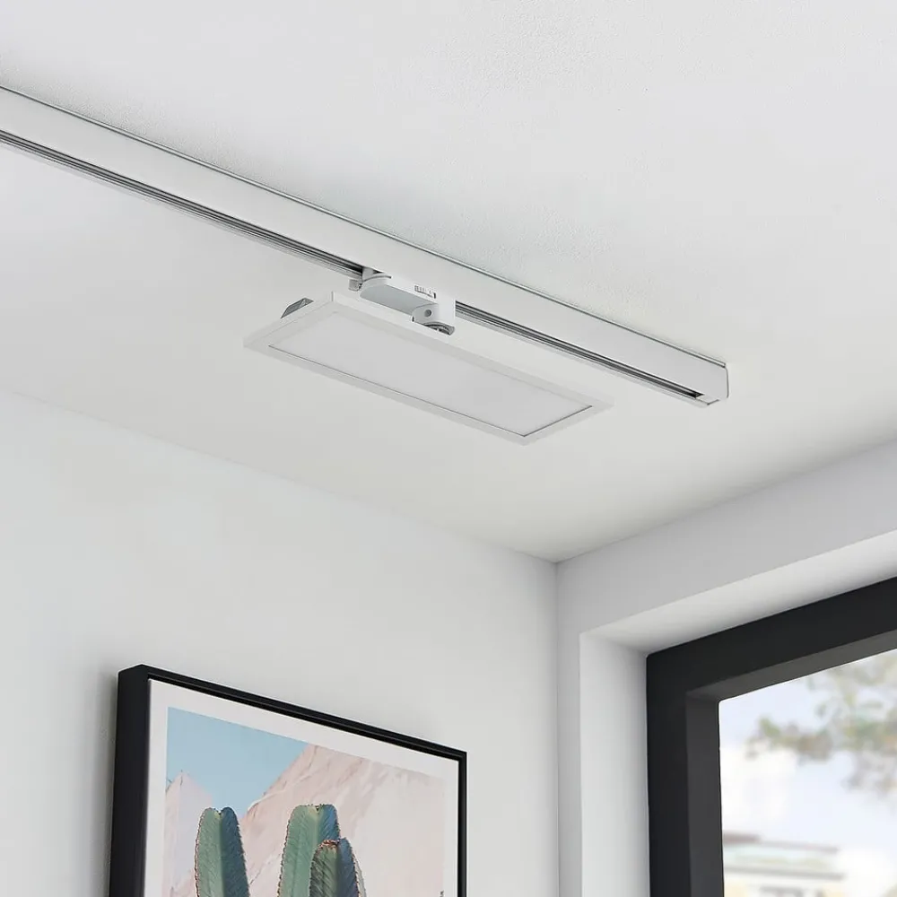 Arbejdsrum/Kontor|Skinnesystem ^ Arcchio Hairis LED-panel hvid 4000 K