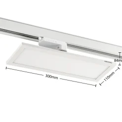 Arbejdsrum/Kontor|Skinnesystem ^ Arcchio Hairis LED-panel hvid 4000 K