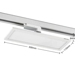 Skinnesystem ^ Arcchio Hairis LED-panel hvid 3000 K