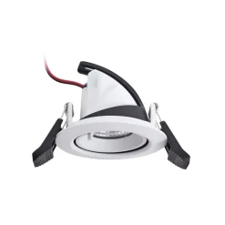 Arcchio Loftlamper|Indbygningsspots > Harcos LED-downlight, hvid, Ø 8 cm, 4.000K