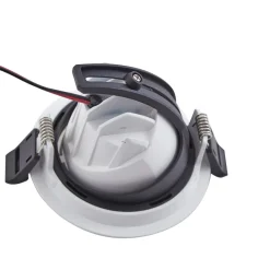 Indbygningsspots ^ Arcchio Harcos LED-downlight, hvid, Ø 11 cm, 4.000K
