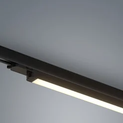 Arcchio Skinnesystem > Harlow LED-skinnelampe, sort, 69 cm, 3.000 K