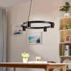 Arcchio Pendellamper > hængelampe Brinja, sort, Ø 64 cm, 4 lyskilder, GU10