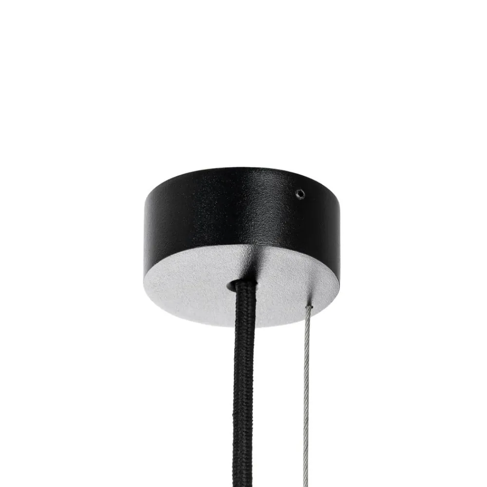 Arcchio Pendellamper > hængelampe Brinja, sort, 120 cm, 5 lyskilder, GU10