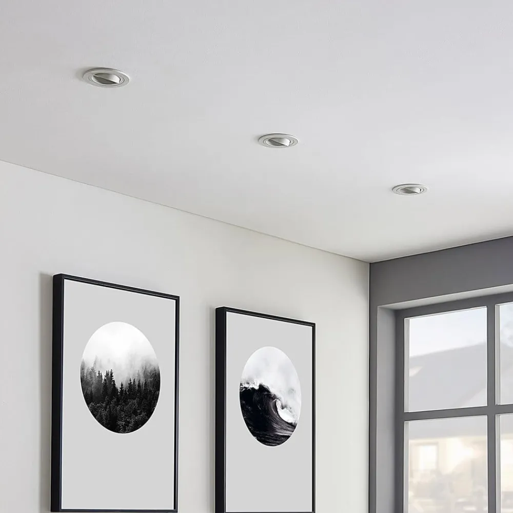 Arcchio Loftlamper|Indbygningsspots > indbygget loftspot Sophia, hvid, rund