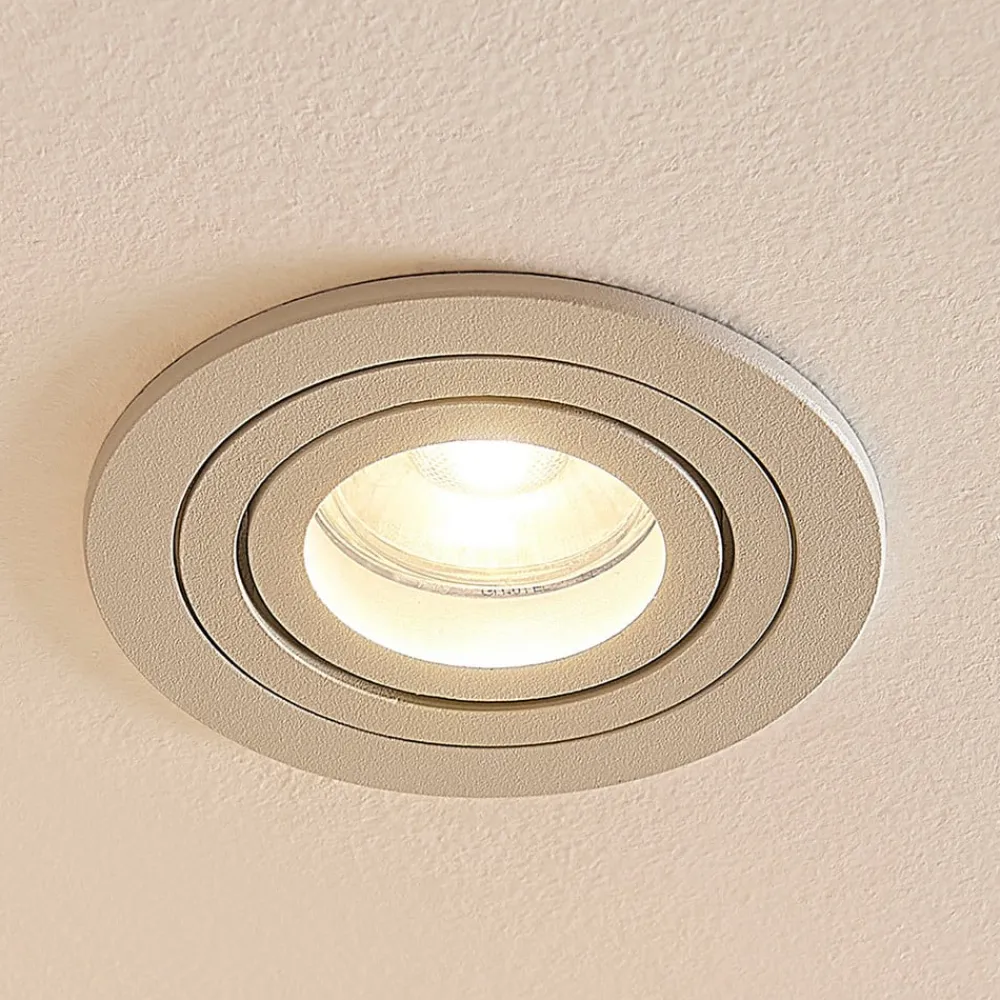 Arcchio Loftlamper|Indbygningsspots > indbygget loftspot Sophia, hvid, rund