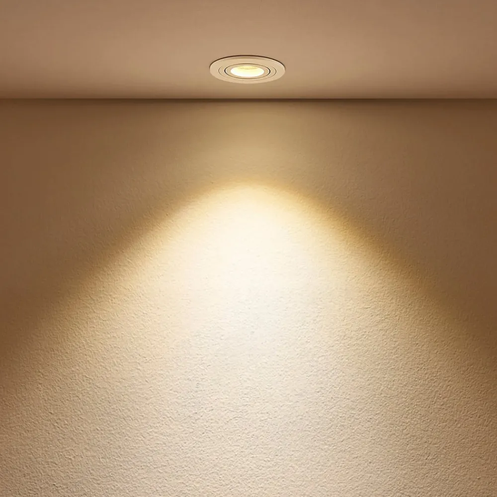Arcchio Loftlamper|Indbygningsspots > indbygget loftspot Sophia, hvid, rund