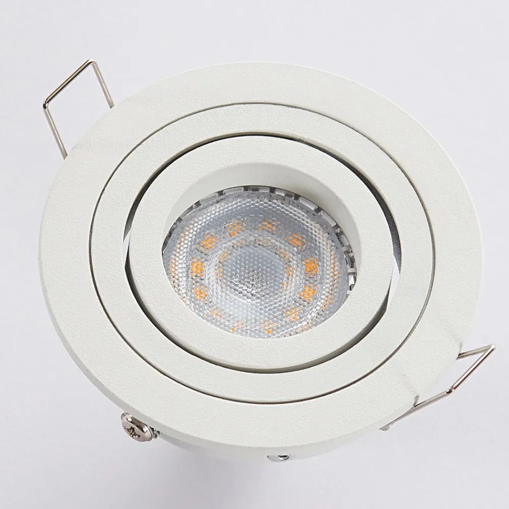 Arcchio Loftlamper|Indbygningsspots > indbygget loftspot Sophia, hvid, rund