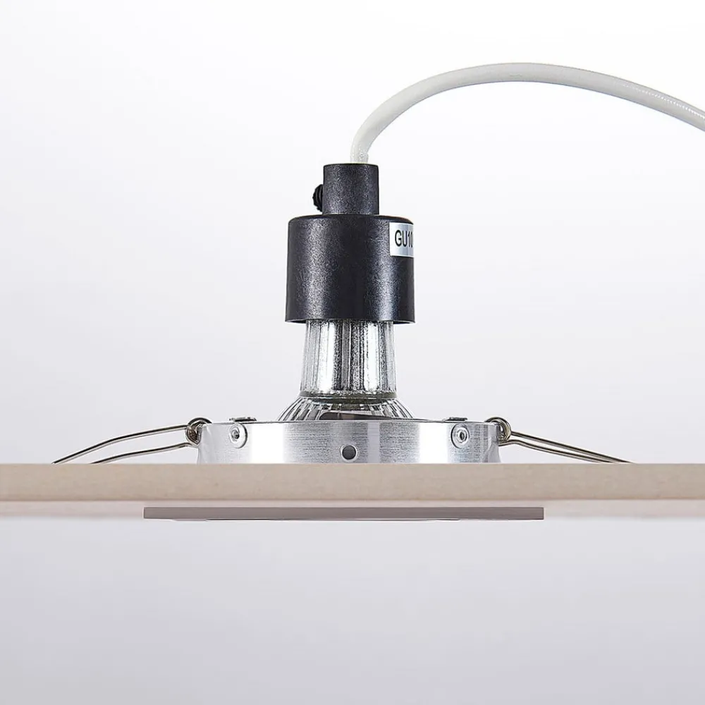 Arcchio Loftlamper|Indbygningsspots > indbygget loftspot Sophia, aluminium, kantet