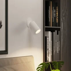 Gang|Loftlamper ^ Arcchio indbygningsspot Davin, hvid, cylinder, sæt med 3 stk