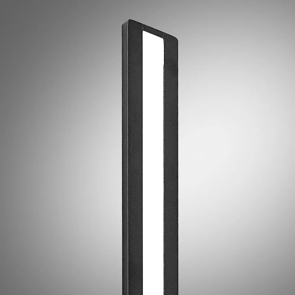 Arcchio Gang|Pendellamper > Ivano LED-væglampe, 42,5 cm, sort, metal