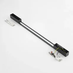 Gang|Pendellamper ^ Arcchio Ivano LED-væglampe, 91 cm, sort