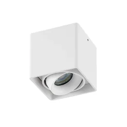 Loftlamper ^ Arcchio Kubika downlight GU10, 1 lyskilde, hvid