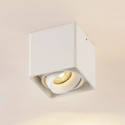 Loftlamper ^ Arcchio Kubika downlight GU10, 1 lyskilde, hvid