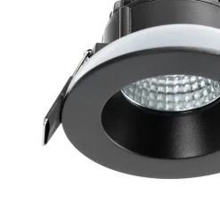 Arcchio Arbejdsrum/Kontor|Indbygningsspots > LED-downlight Aryx, sort, 3.000K