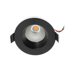 Arcchio Arbejdsrum/Kontor|Indbygningsspots > LED-downlight Aryx, sort, 3.000K