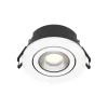 Arcchio Arbejdsrum/Kontor|Indbygningsspots > LED-downlight Eliar rund hvid CCT drejelig