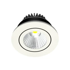 Arcchio Arbejdsrum/Kontor|Indbygningsspots > LED-downlight Jyra, hvid, 4.000K
