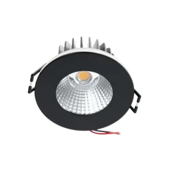 Arcchio Indbygningsspots > LED-downlight Lirin, sort, 4.000K