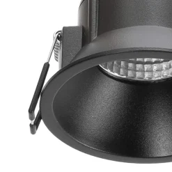 Arcchio Arbejdsrum/Kontor|Loftlamper > LED-downlight Niria, sort, 2.700K