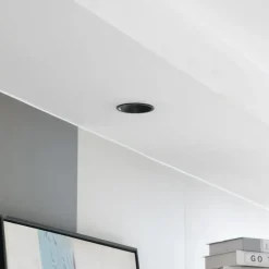 Arbejdsrum/Kontor|Indbygningsspots ^ Arcchio LED-downlight Niria, sort, 4.000K