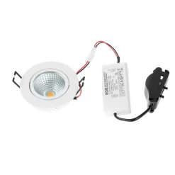 Arbejdsrum/Kontor|Spotlights ^ Arcchio LED-downlight Zarik, hvid, 2.700K