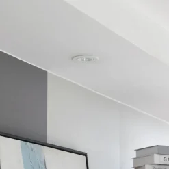 Arcchio Indbygningsspots > LED-downlight Zarik, hvid, 3.000K