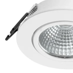 Arcchio Indbygningsspots > LED-downlight Zarik, hvid, 3.000K