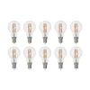 Arcchio Filament Pære > LED-filamentpære E14 G45, sæt med 10 stk, 4000 K