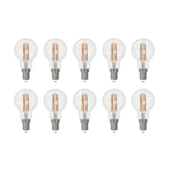 Filament Pære|Led Pærer ^ Arcchio LED-filamentpære E14 G45, sæt med 10, 3000 K