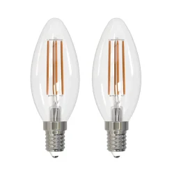 Filament Pære ^ Arcchio LED-filamentpære E14 stearinlys, sæt med 2, 4000 K