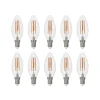 Arcchio Filament Pære > LED-filamentpære E14 sæt med 10 stk. lys, 3000 K