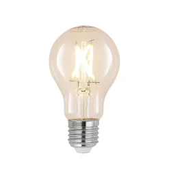 Arcchio Dæmpbar Led-Pære|Filament Pære > LED-filamentpære E27 8W klar 2.700K dæmpbar