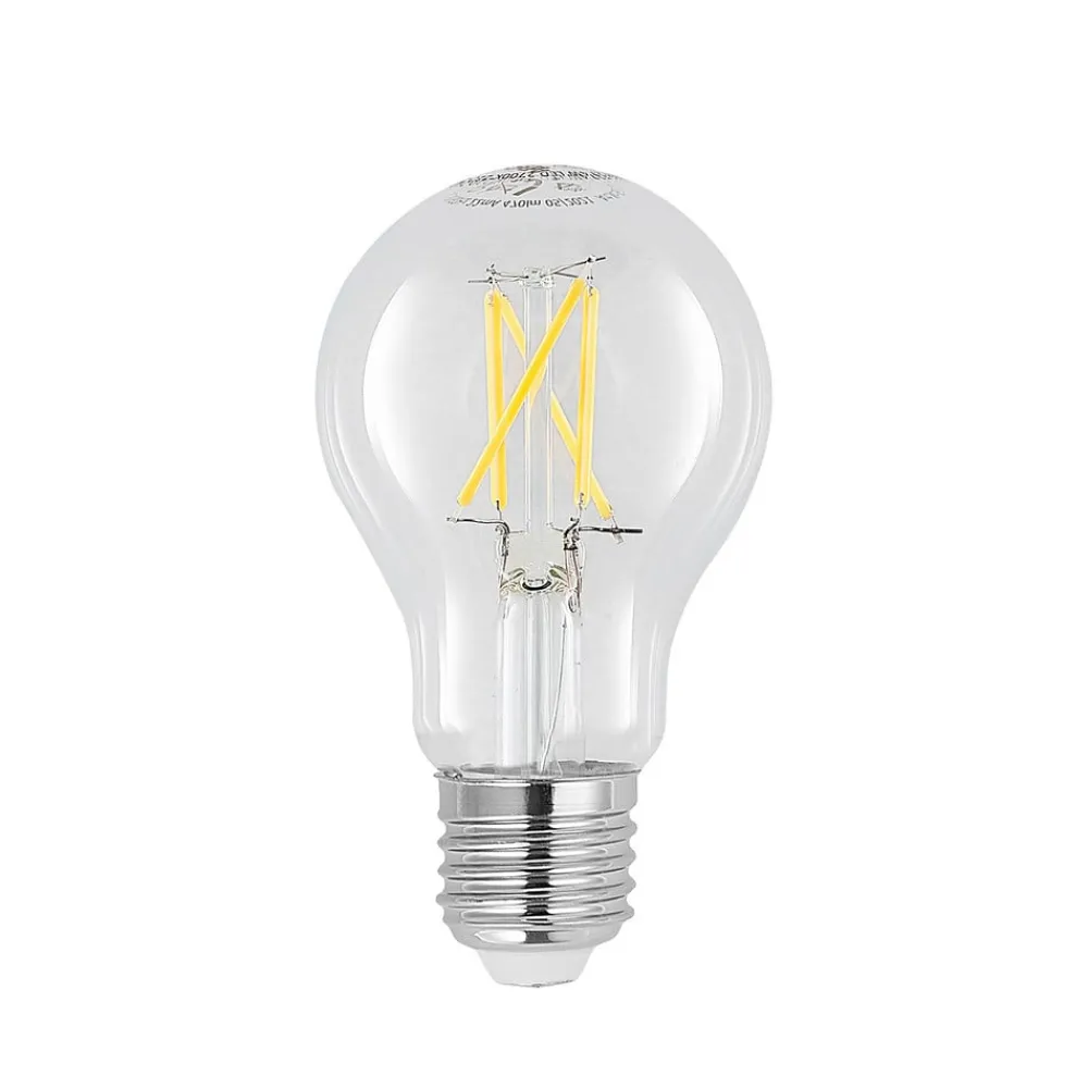 Arcchio Dæmpbar Led-Pære|Filament Pære > LED-filamentpære E27 8W klar 2.700K dæmpbar
