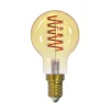 Arcchio Dæmpbar Led-Pære|Filament Pære > LED-filamentpære, E14, 4,9 W, ravfarvet