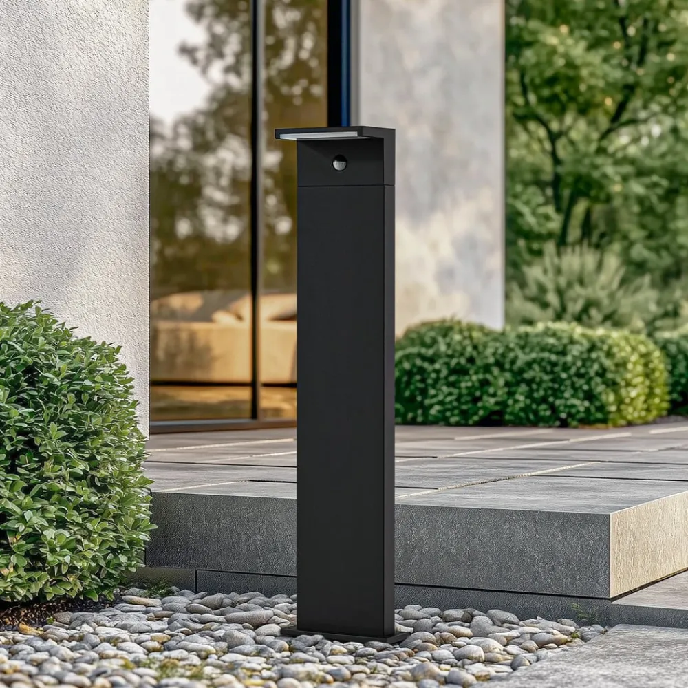 Arcchio Terrassebelysning|Gadebelysning Med Sensor > LED-gadelampe Iberion, 90 cm, antracit, sensor