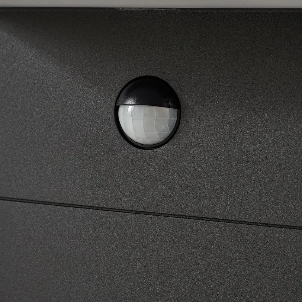 Arcchio Terrassebelysning|Gadebelysning Med Sensor > LED-gadelampe Iberion, 90 cm, antracit, sensor