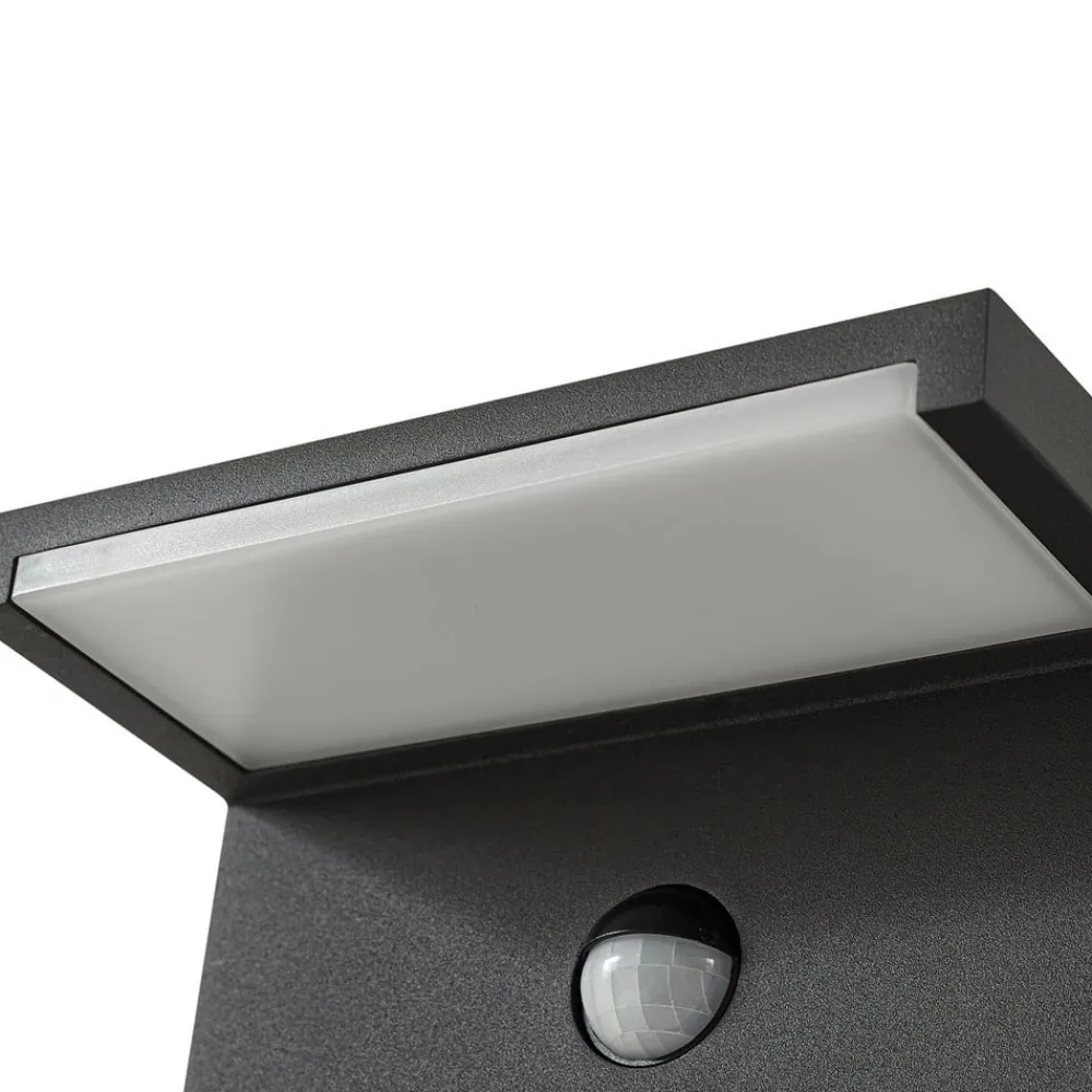 Arcchio Terrassebelysning|Gadebelysning Med Sensor > LED-gadelampe Iberion, 90 cm, antracit, sensor