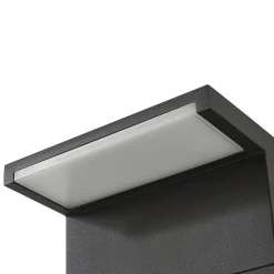 Terrassebelysning|Gadebelysning ^ Arcchio LED-gadelampe Iberion, 90 cm, antracit, metal