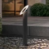 Arcchio Gadebelysning > LED-gadelampe Tovio, antracit, Ø24cm